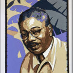 Media: layered and glued laser cut card stock.