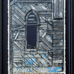 Media: layered and glued laser cut card stock.